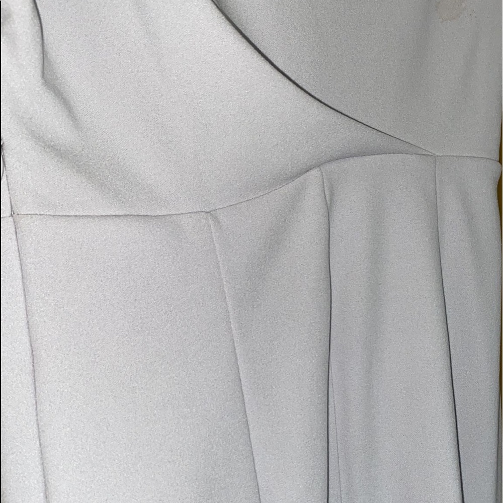 ALEXIA ADMOR Olivia Draped One-shoulder Dress In Sky Blue - Picture 8 of 13